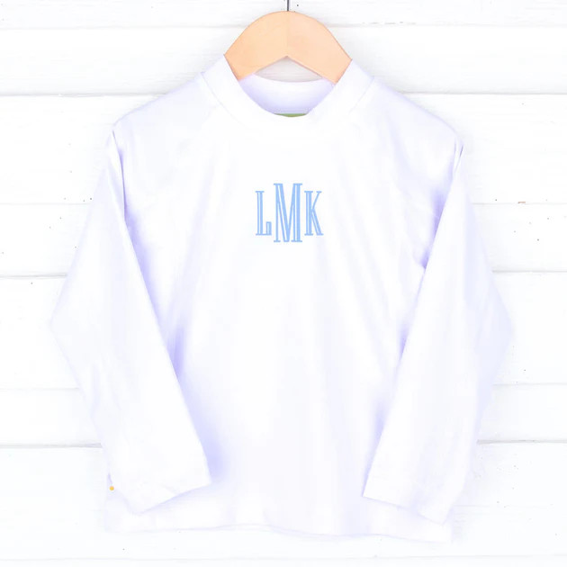 White Rash Guard | Classic Whimsy