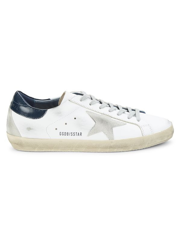 Men's Super Star Distressed Leather Sneakers | Saks Fifth Avenue OFF 5TH