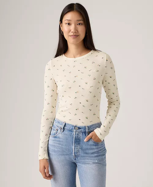 Levi's Women's Hayes Long-Sleeve Top - Macy's | Macy's