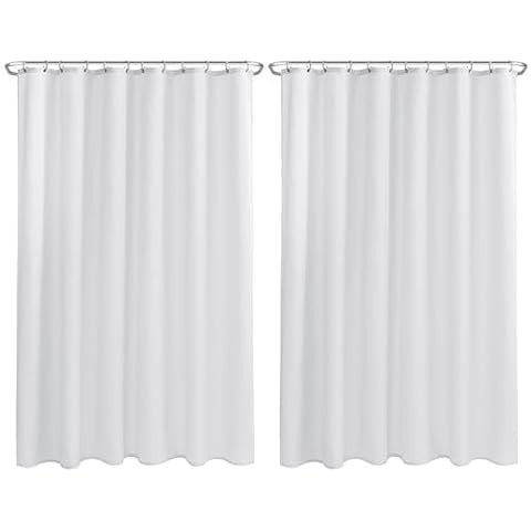 AmazerBath Shower Curtain Liner 2 Pack, 72 x 96 Inches Extra Long PEVA Plastic Shower Liner with ... | Amazon (US)
