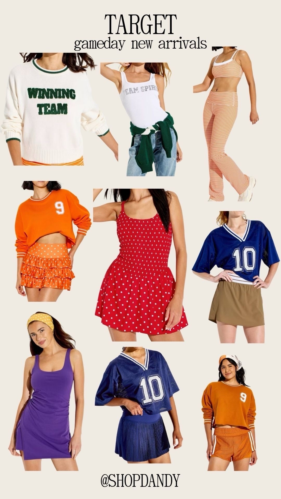 Target for the win with these game day looks! They have so many color options and so many pieces to mix and match!

#LTKootd #LTKSeasonal #LTKgrwm