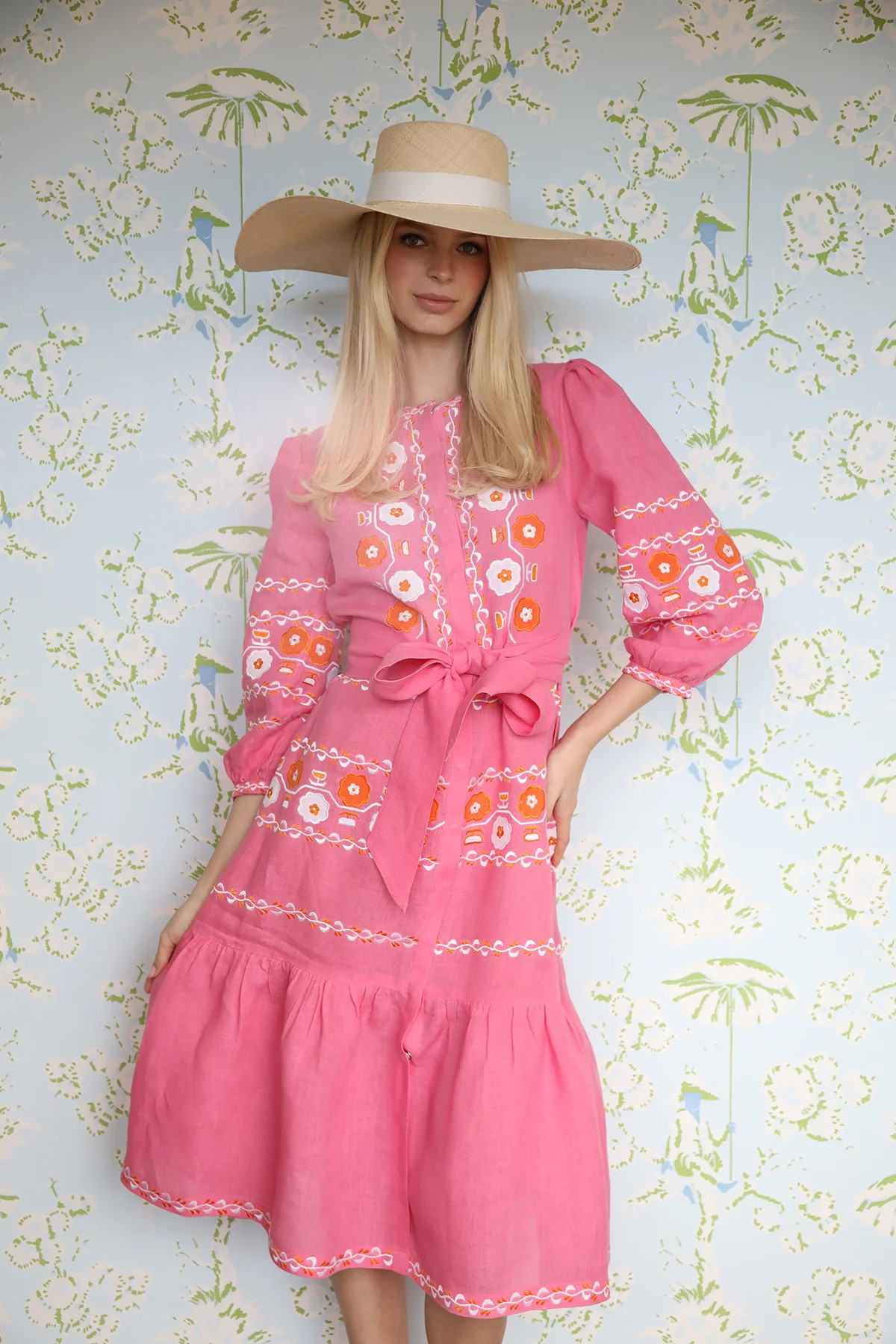 Flamingo Charlotte Dress | ASHA by ADM