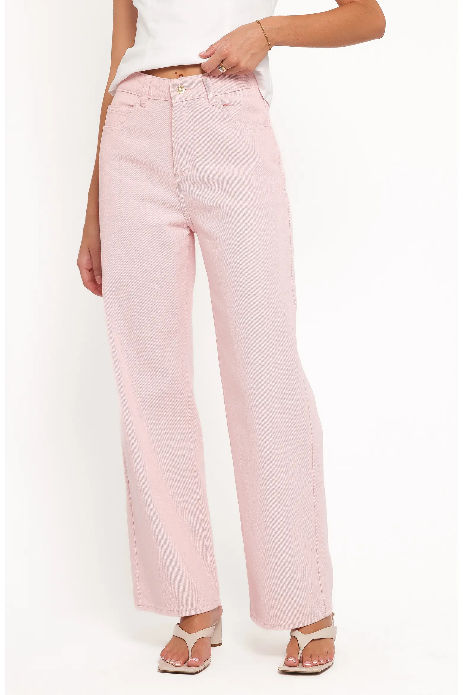Petal & Pup Ailis High Waist Wide Leg Jeans (Women) | Nordstrom | Nordstrom