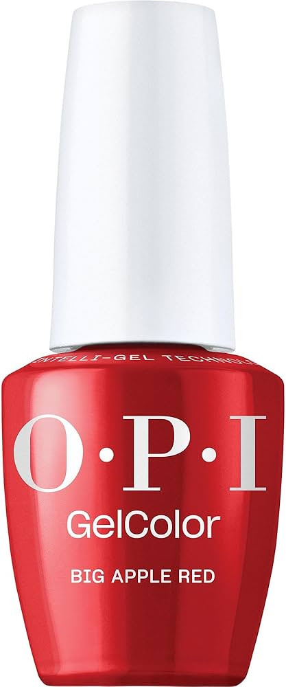 OPI GelColor LED Cure Gel Nail Polish | Red Shades | Salon-Quality Shine, Long-Lasting Wear | Eas... | Amazon (US)