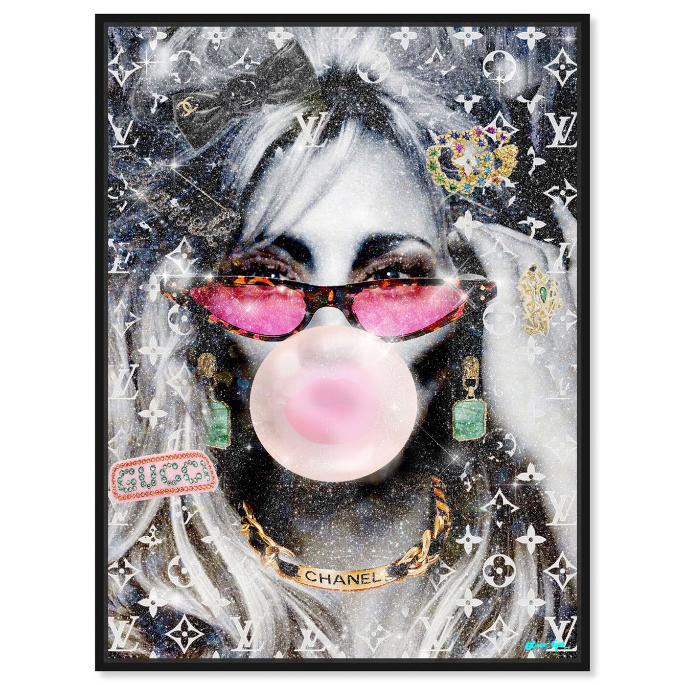 Always such a good girl | Fashion and Glam Wall Art by The Oliver Gal | Oliver Gal