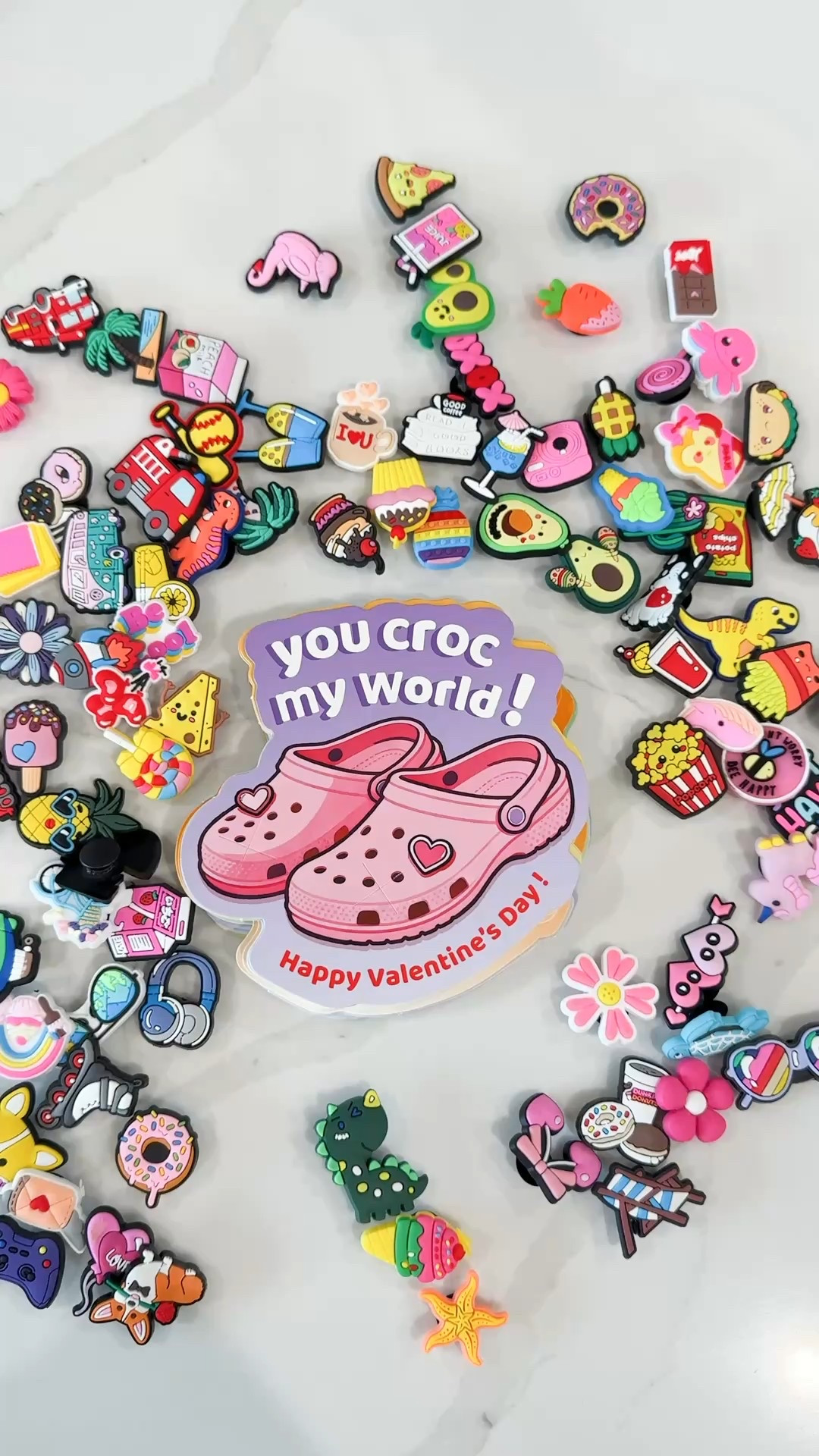 How cute and unique are these little Valentines?! Penelope is going to love going through and picking charms for each of her friends. There are 48 in a package too - so you could even split them between kids or with another mom. 



#LTKmomlife #LTKKids