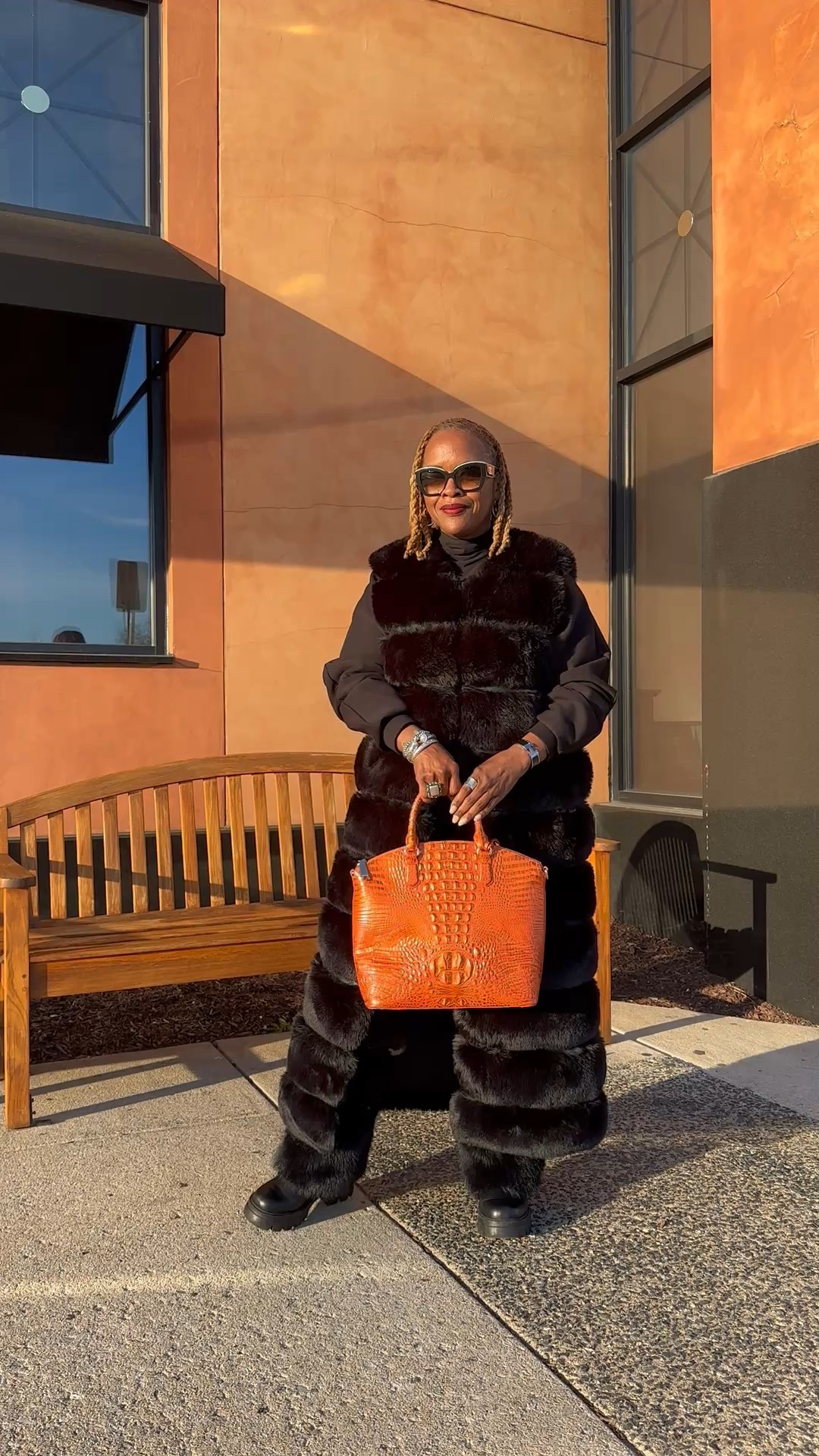 Comfy casual chic faux fur, faux fur boots and jumpsuit 

#LTKmorningroutine #LTKgrwm