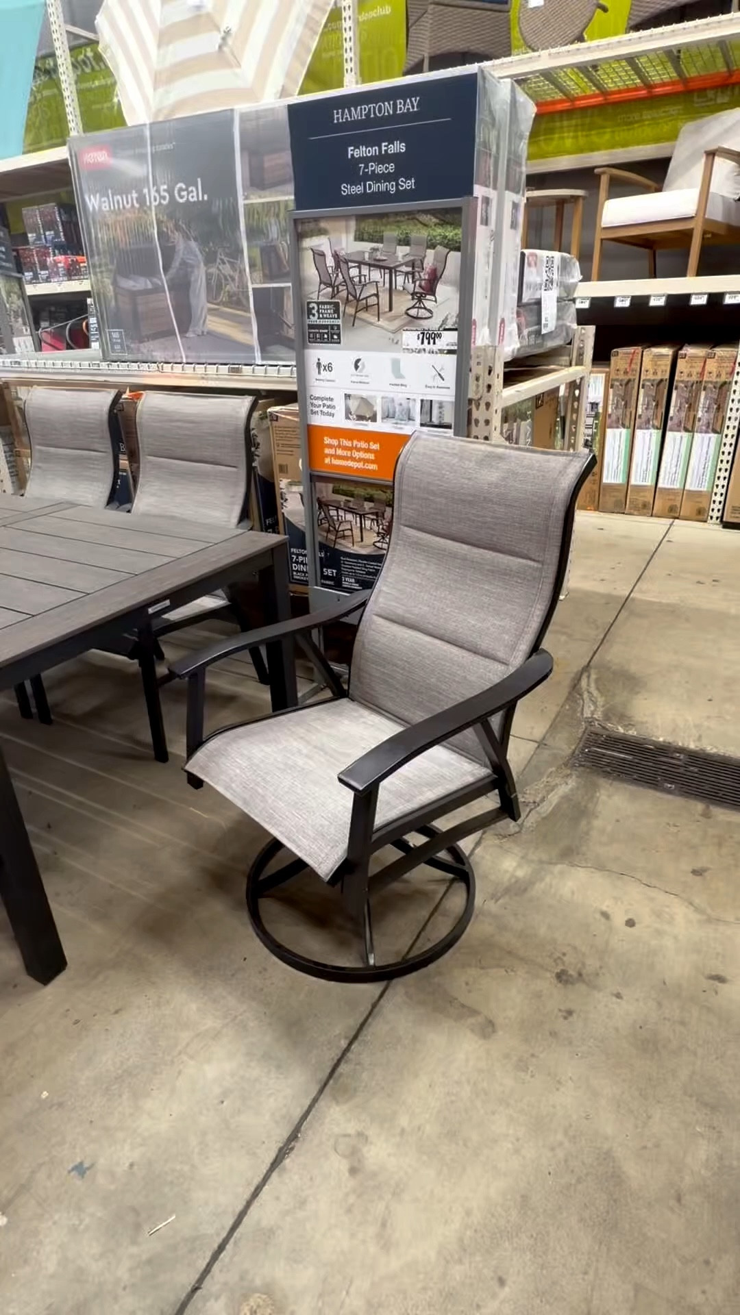 Patio season is calling ☀️ This sleek outdoor dining set creates the perfect spot for slow mornings, summer dinners, and gathering with the people you love. The dark frame paired with soft neutral seating keeps it timeless, modern, and easy to style for any backyard or covered patio.

#PatioStyle #OutdoorDining #BackyardDesign #PatioInspo #OutdoorLiving 

#LTKHome #LTKSeasonal