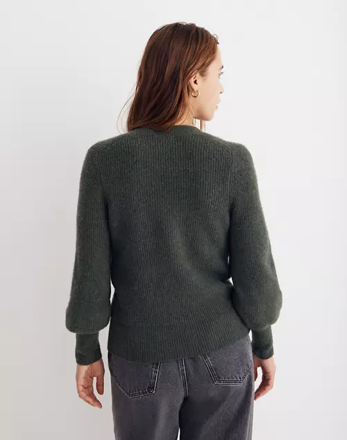 Melwood Square-Neck Sweater in Coziest Yarn | Madewell
