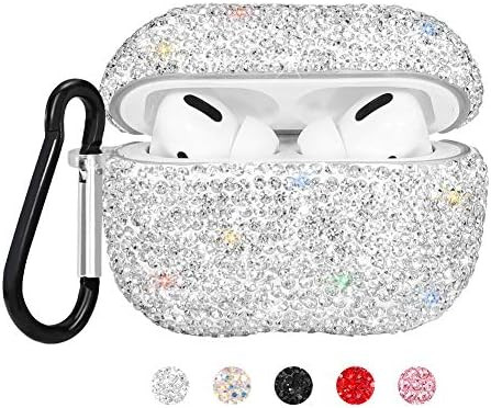 SAVORI Compatible for Airpods Pro Case Cute Bling Crystal Rhinestone AirPod Pro Protective Case C... | Amazon (US)