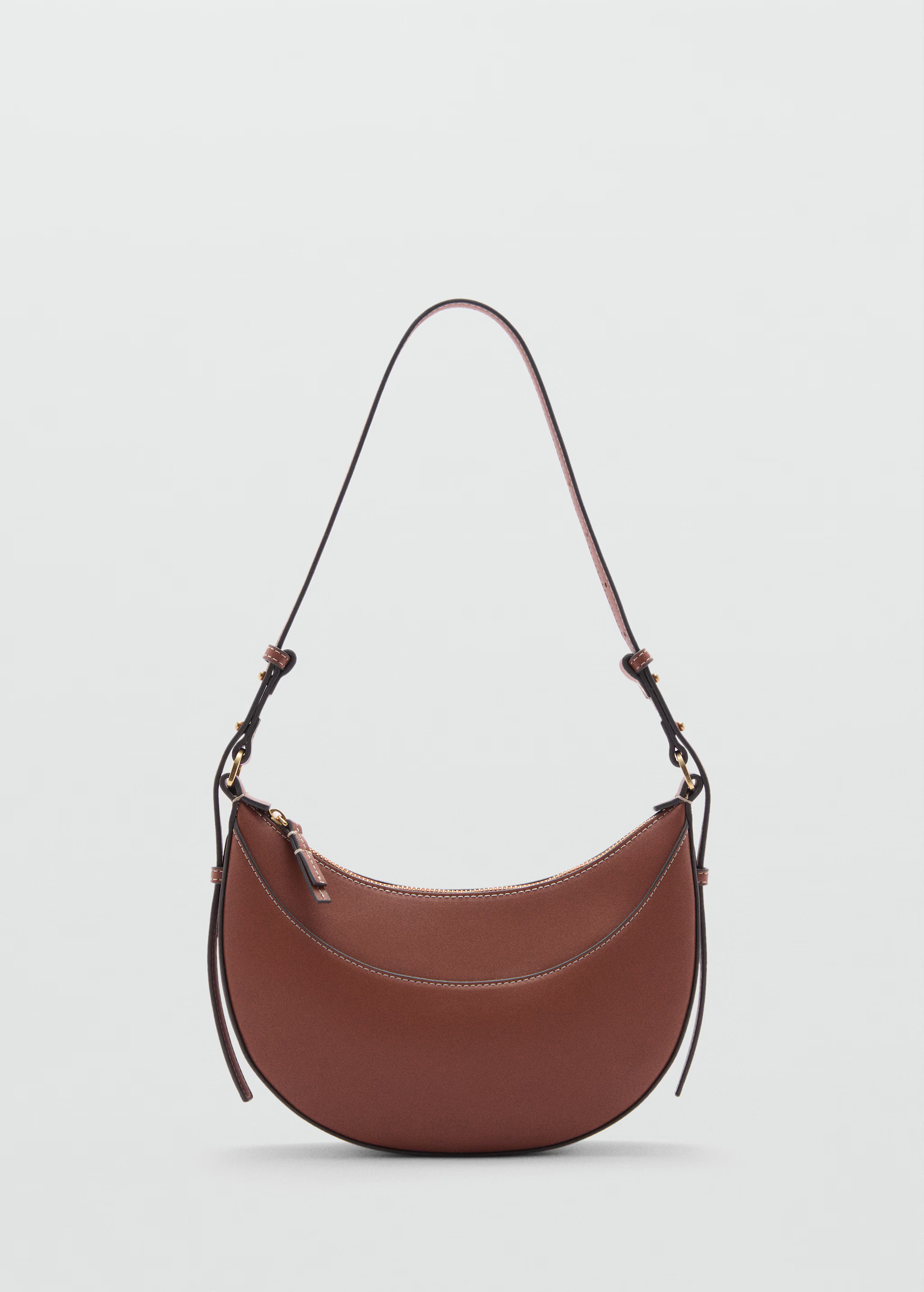 Oval short handle bag | MANGO (US)