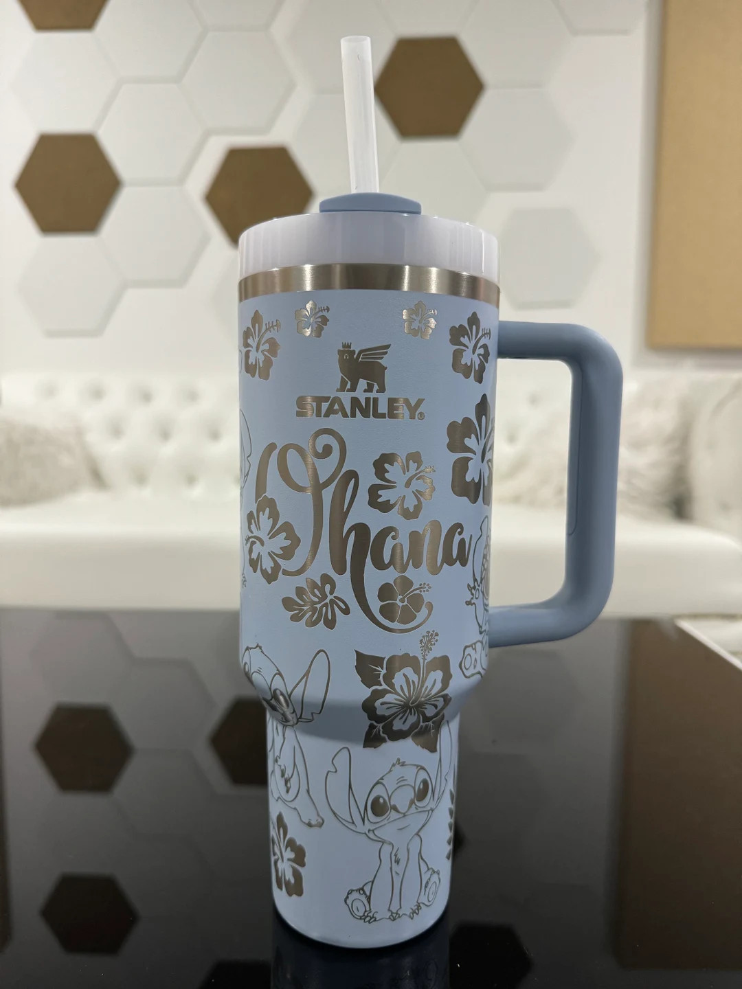 Stitch Inspired Stanley 360 Wrap Tumbler - Etsy | Etsy (US)