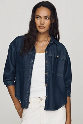 Denim Rinse Buttondown Shirt | Anthropologie (US)