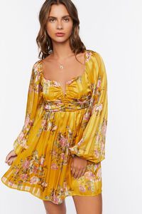 Floral Print Mini Dress | Forever 21 | Forever 21 (US)