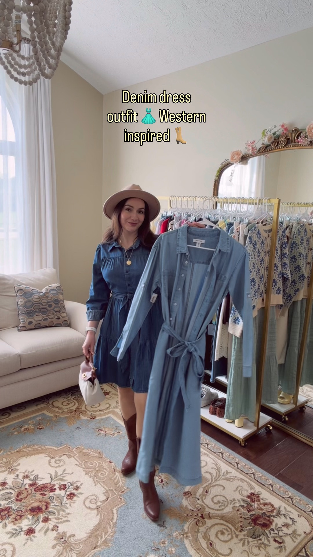 country concert outfits, denim dress fits tts, cowboy boots tts 

#LTKSaleAlert #LTKFestival #LTKSeasonal