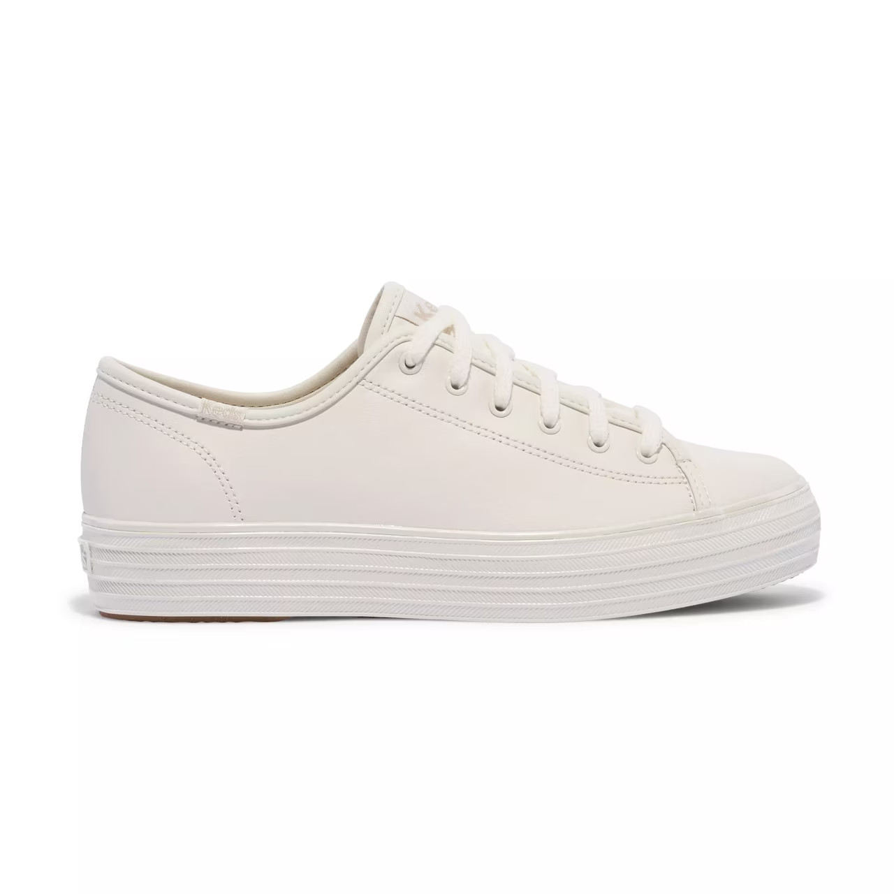 Keds Triple Kick Leather Pearlized Lace Up | Keds US