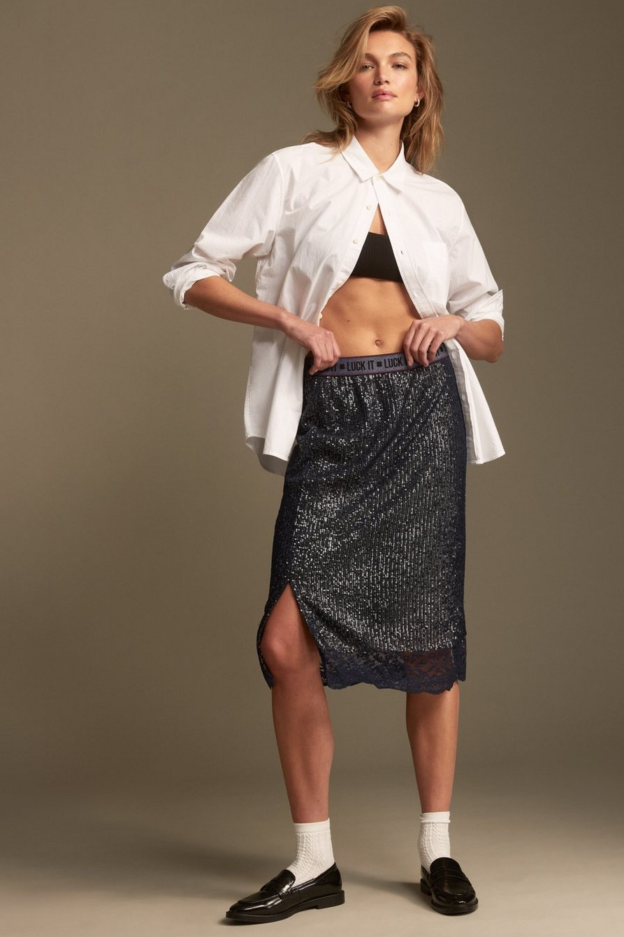 THE OVERSIZED POPLIN BUTTON DOWN | Lucky Brand