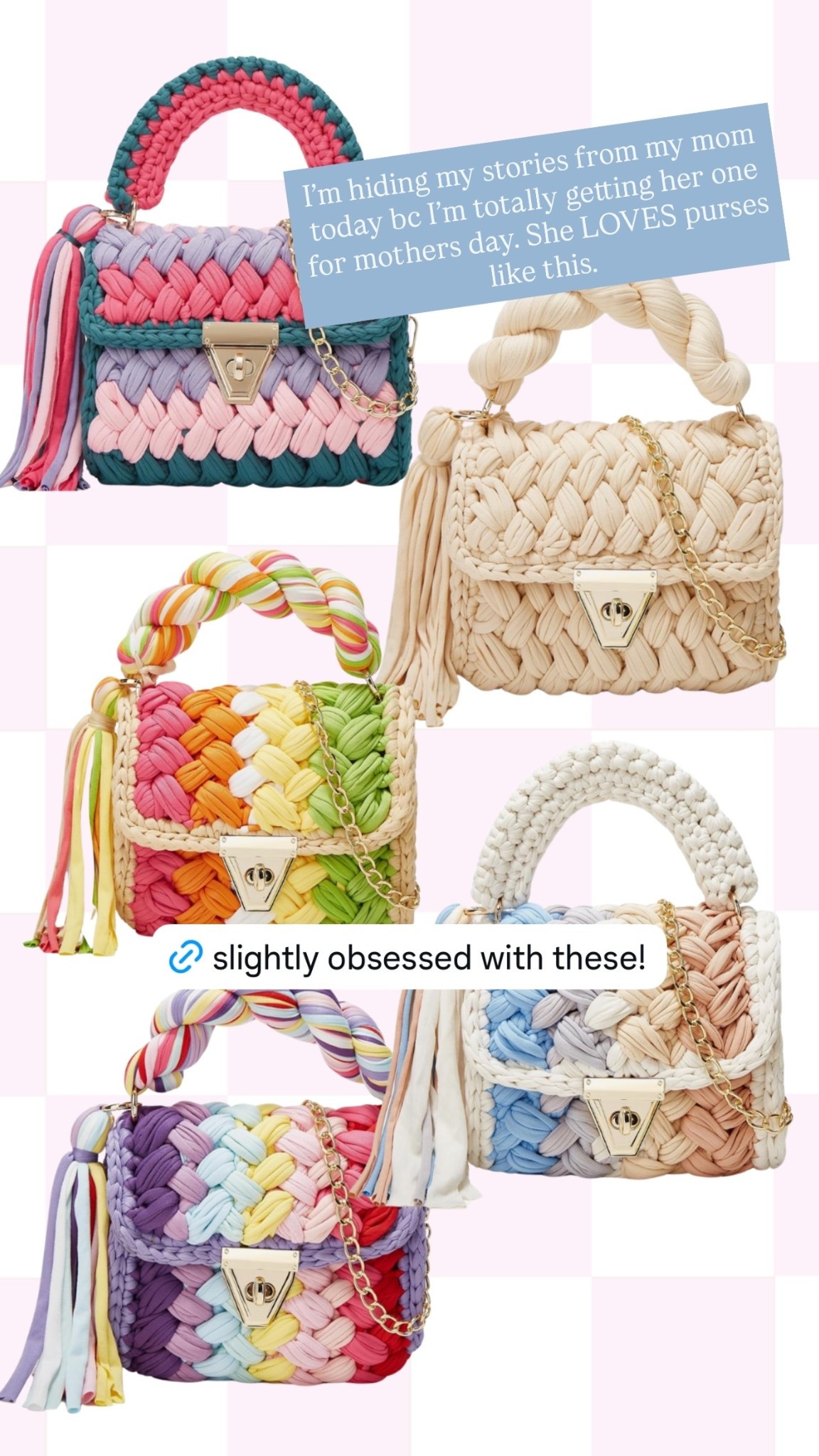 Slightly OBSESSED with these bags!!I 

 #LTKSeasonal #LTKSaleAlert
