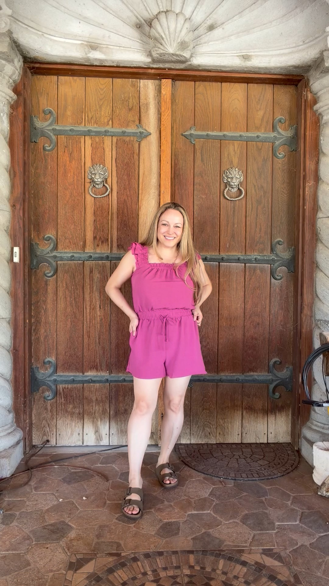 Summer days 🌸✨ Loving this comfy, effortless pink romper—perfect for a day of exploring, sightseeing, and soaking up the sunshine! 💕🩷

🛍️ Shop my look on LTK
#LTKfashion #LTKsummer #SummerStyle #RomperStyle #CasualChic #VacationStyle #TravelOutfit #SummerOutfit #AmazonFashion #StyleInspo #ComfyStyle #ShopMyLook

#LTKdayinmylife #LTKootd