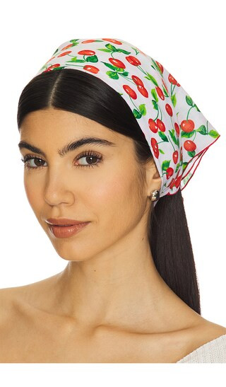 Cherry And Polka Dot Scarf Set in Multi | Revolve Clothing (Global)