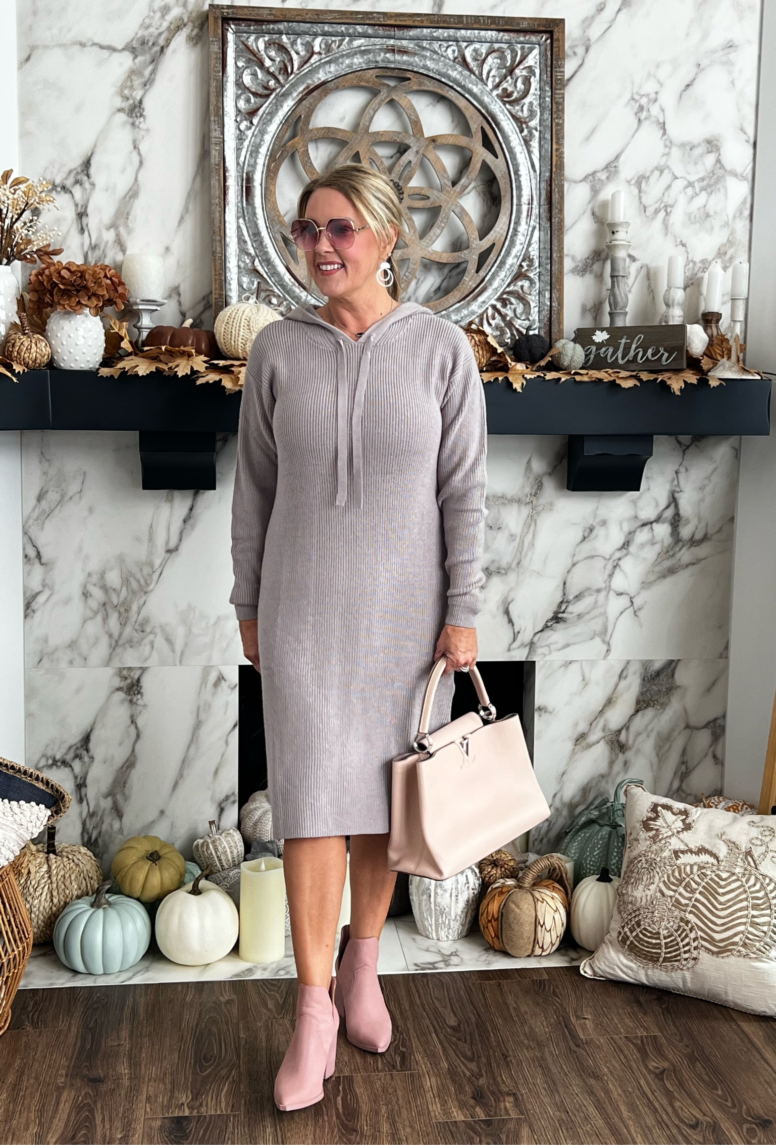 Sweater dresses are here for Fall!!
Love this Amazon hoodie sweater dress. 
I’m wearing a medium 

#LTKSeasonal #LTKbrasil