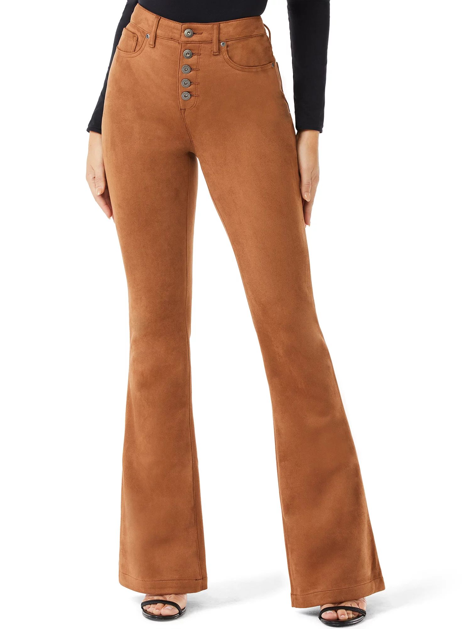 Sofia Jeans by Sofia Vergara Women's Melisa High-Rise Flare Jeans | Walmart (US)