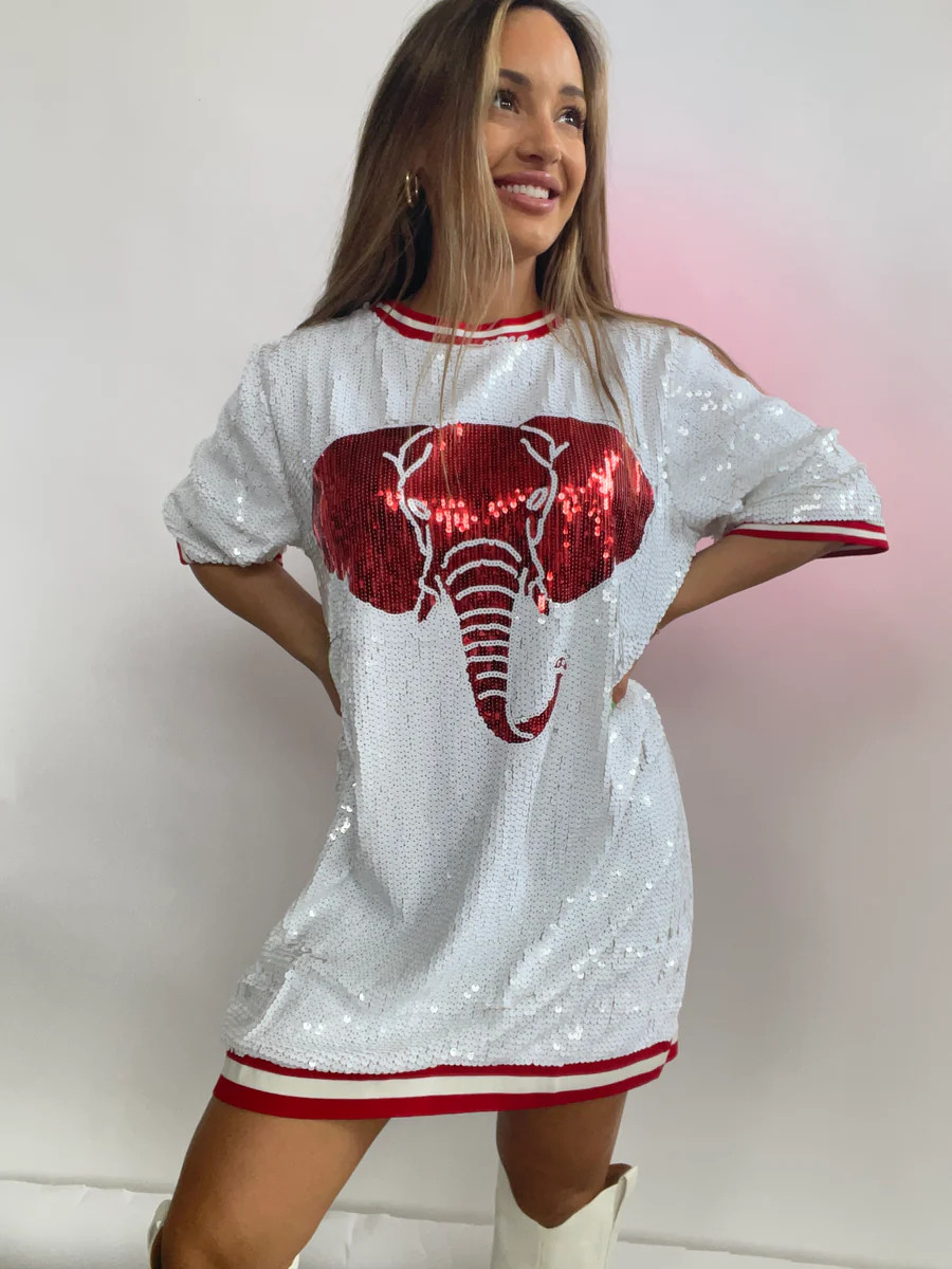 Elephant Sequin Dress | Willow Boutique