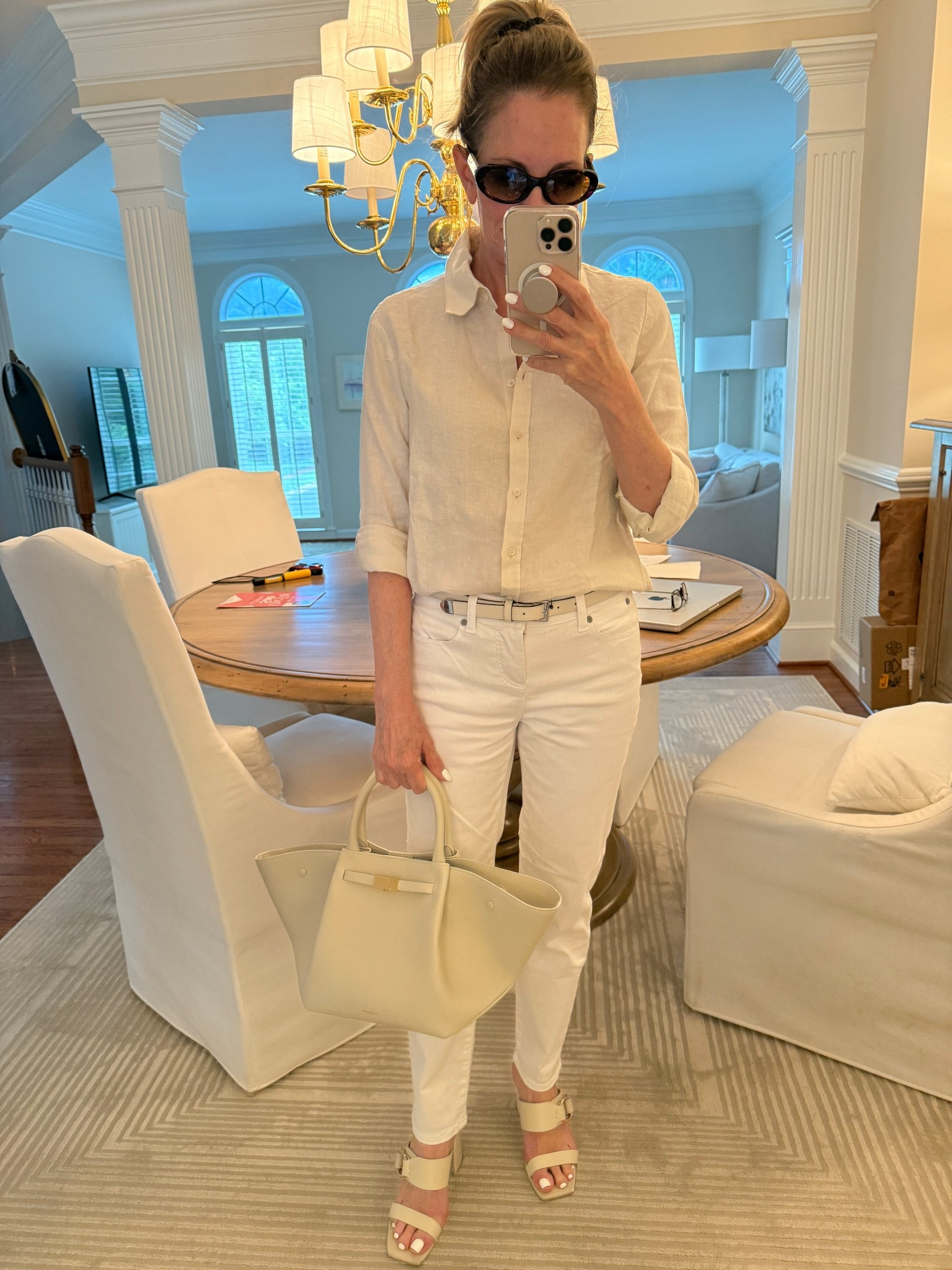 Summer time calls for linen and this button down top on sale is a winner #summerlinen

#LTKSaleAlert #LTKPetite #LTKOver40