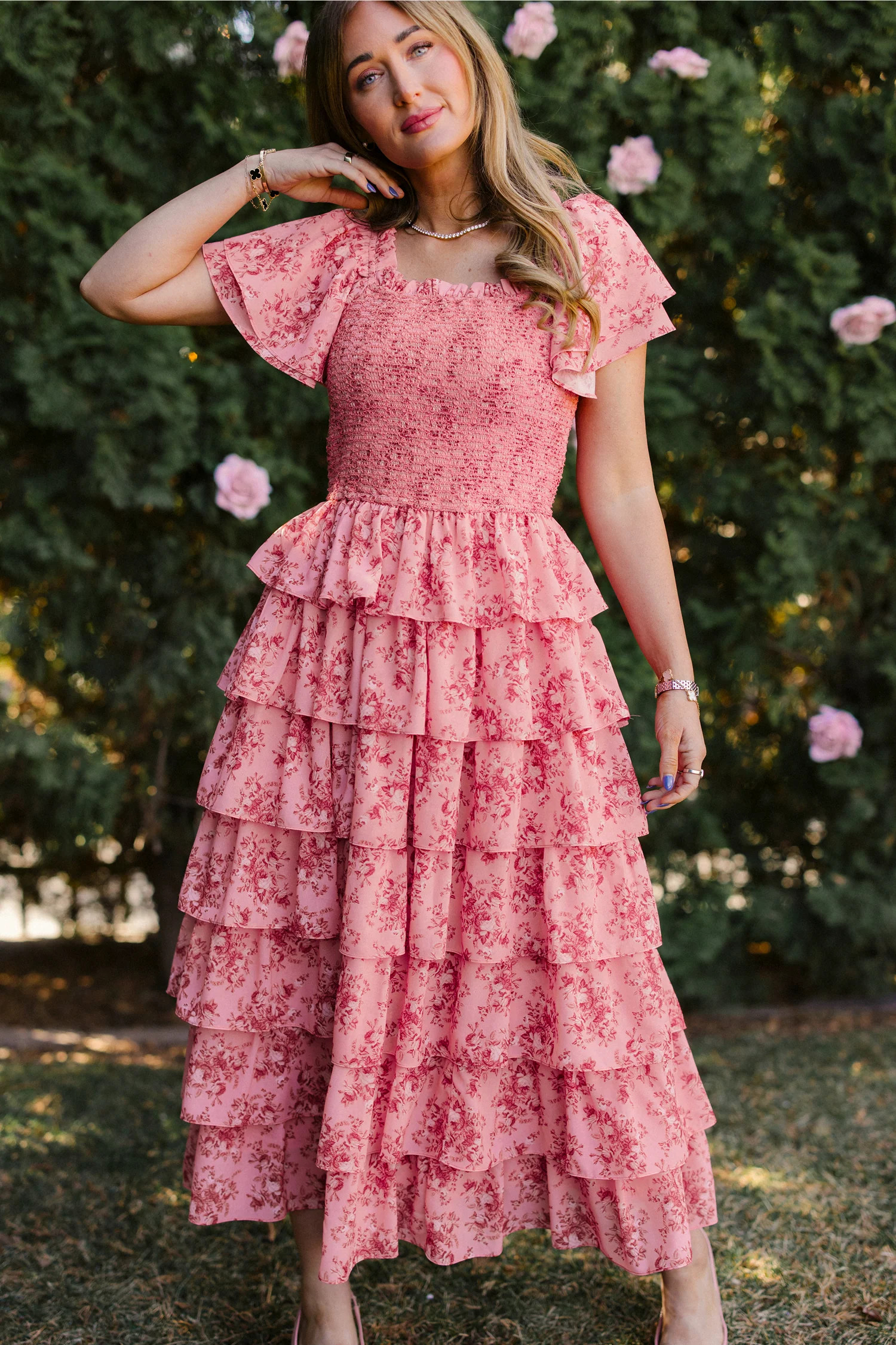 Grace Dress in Desert Heritage Rose | Ivy City Co