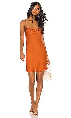 House of Harlow 1960 X REVOLVE Ira Mini Dress in Burnt Orange from Revolve.com | Revolve Clothing (Global)