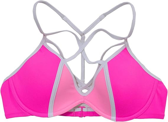 Victoria's Secret Pink Strappy Cage Front Bikini Swim Top | Amazon (US)