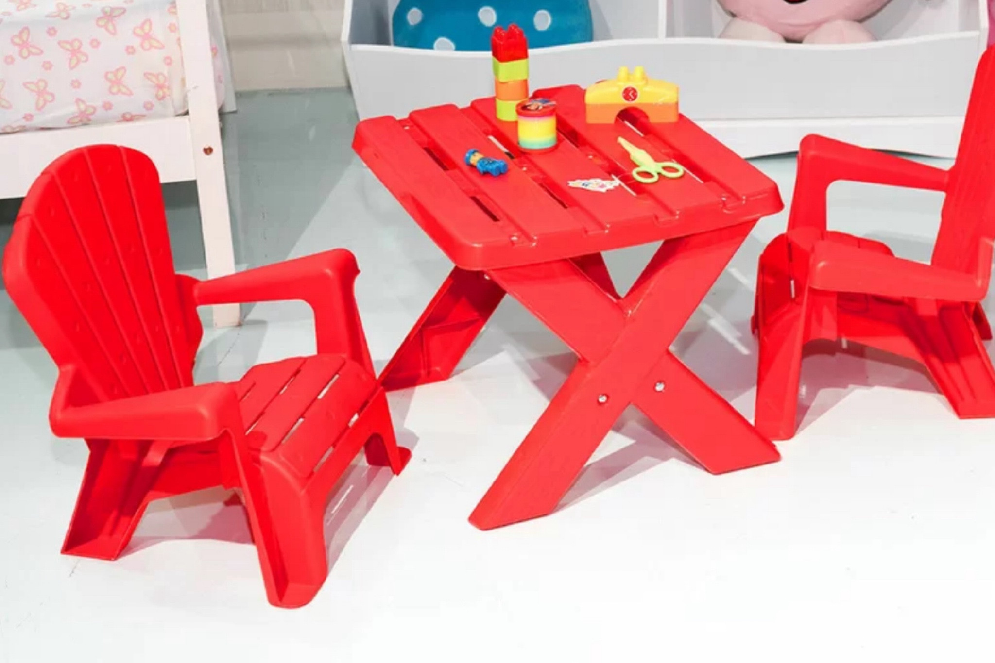 Outdoor/Indoor Toddler Adriondack Chair and Table 

#LTKkids #LTKhome