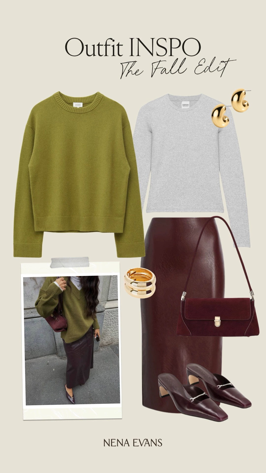 What to wear: The Fall Edit 🤎🍂

fall outfit inspo, fall outfits women, fall fashion, chartreuse, colored leather, pencil skirt

#LTKSeasonal
