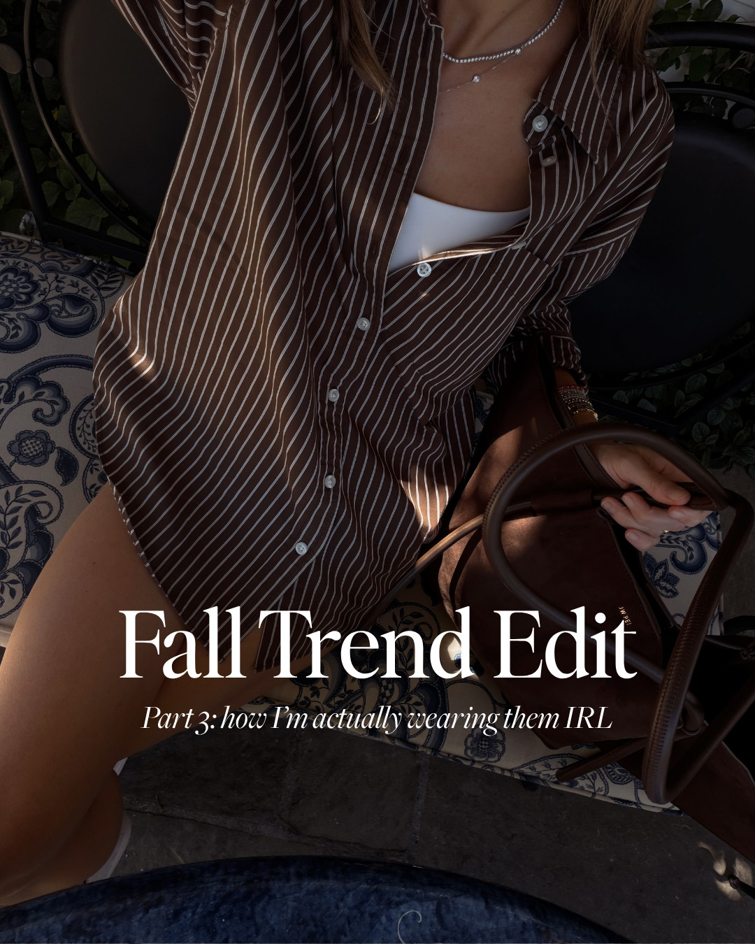 How I am wearing some of the current fall trends IRL! Including chartreuse, paisley, mixed patterns, animal print and lots of brown.  

 