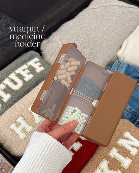 Vitamin holder

Suitcase essentials for an organized bag! These Amazon travel favorites are perfect for the aesthetic traveler who wants to stay organized and cute! Amazon must haves, amazon finds, amazon travel, and more!
Amazon vacation, amazon her, for her, amazon travel, amazon necessities, amazon affordable, amazon gifts

#LTKtravel