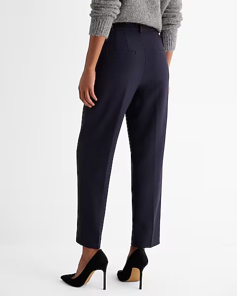 Editor Super High Waisted Straight Ankle Pant | Express