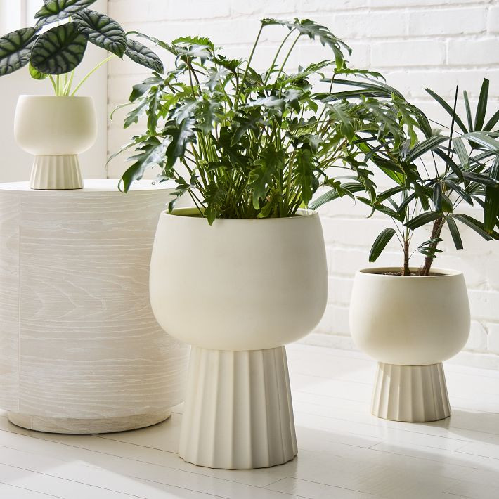 Marta Ceramic Planters | West Elm (US)