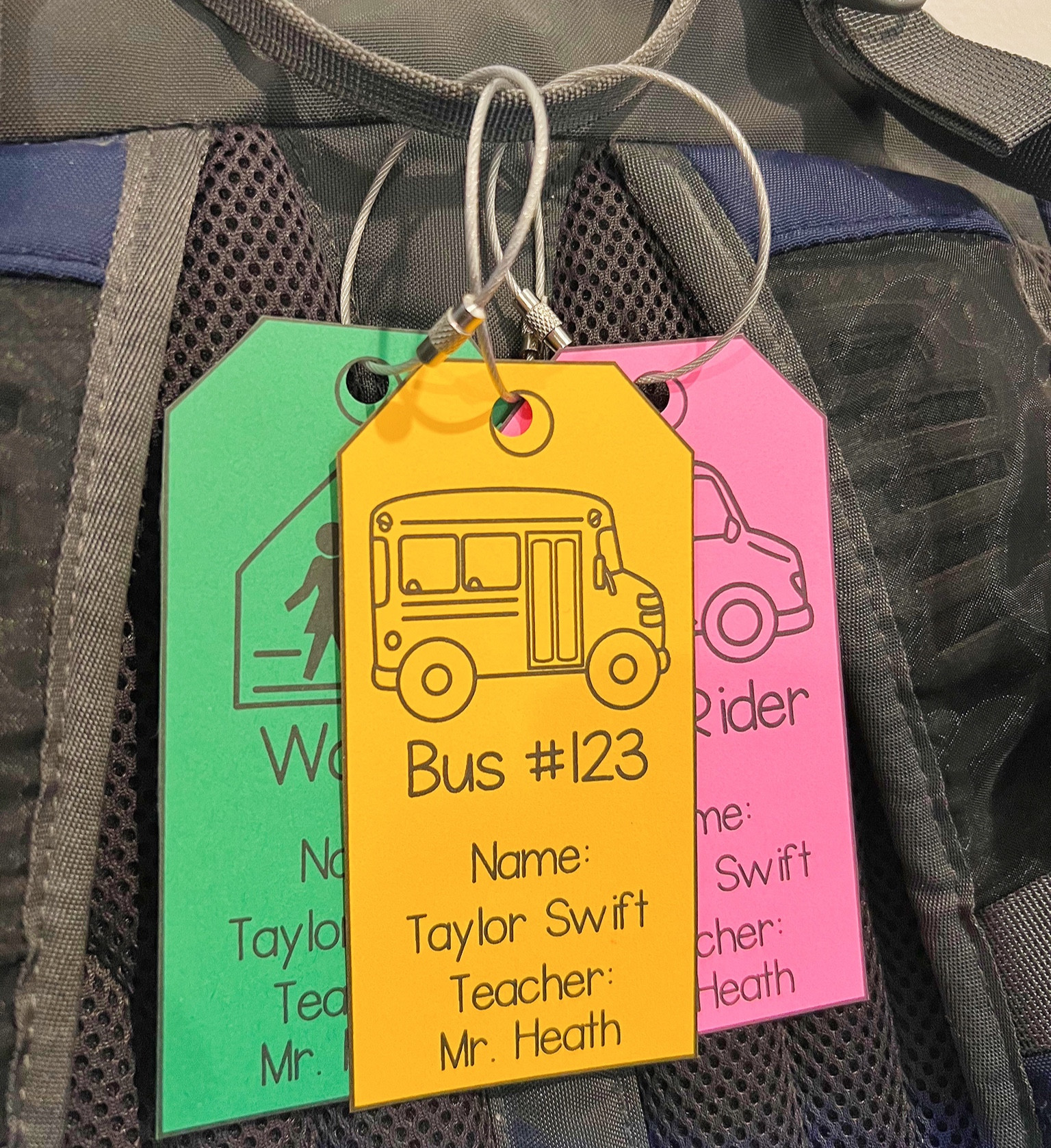 These metal wire ties make dismissal tags a breeze! ✅🚌 #dismissalchart #teacherhack

#LTKBacktoSchool #LTKKids #LTKTravel