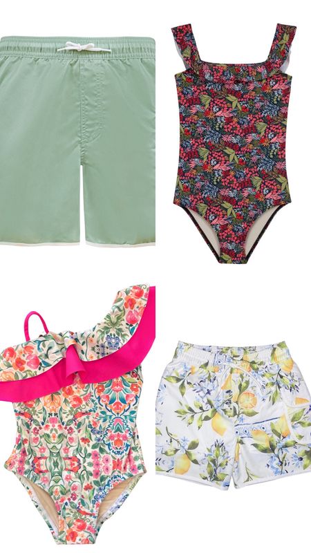 The Littles One-Piece Swimsuit sale at Hermoza is adorable! Definitely check them out for your little swimmers. 💦 

Little Pete Boys Trunks (green): $22.20
Little Sweet Pea One-Piece: $21.00
Little Katie One-Piece: $56.00
Little Pete Boys Trunks (floral): $59.20

#swimsuitsale
#kidsswimsuits

#LTKfamily #LTKkids #LTKswim