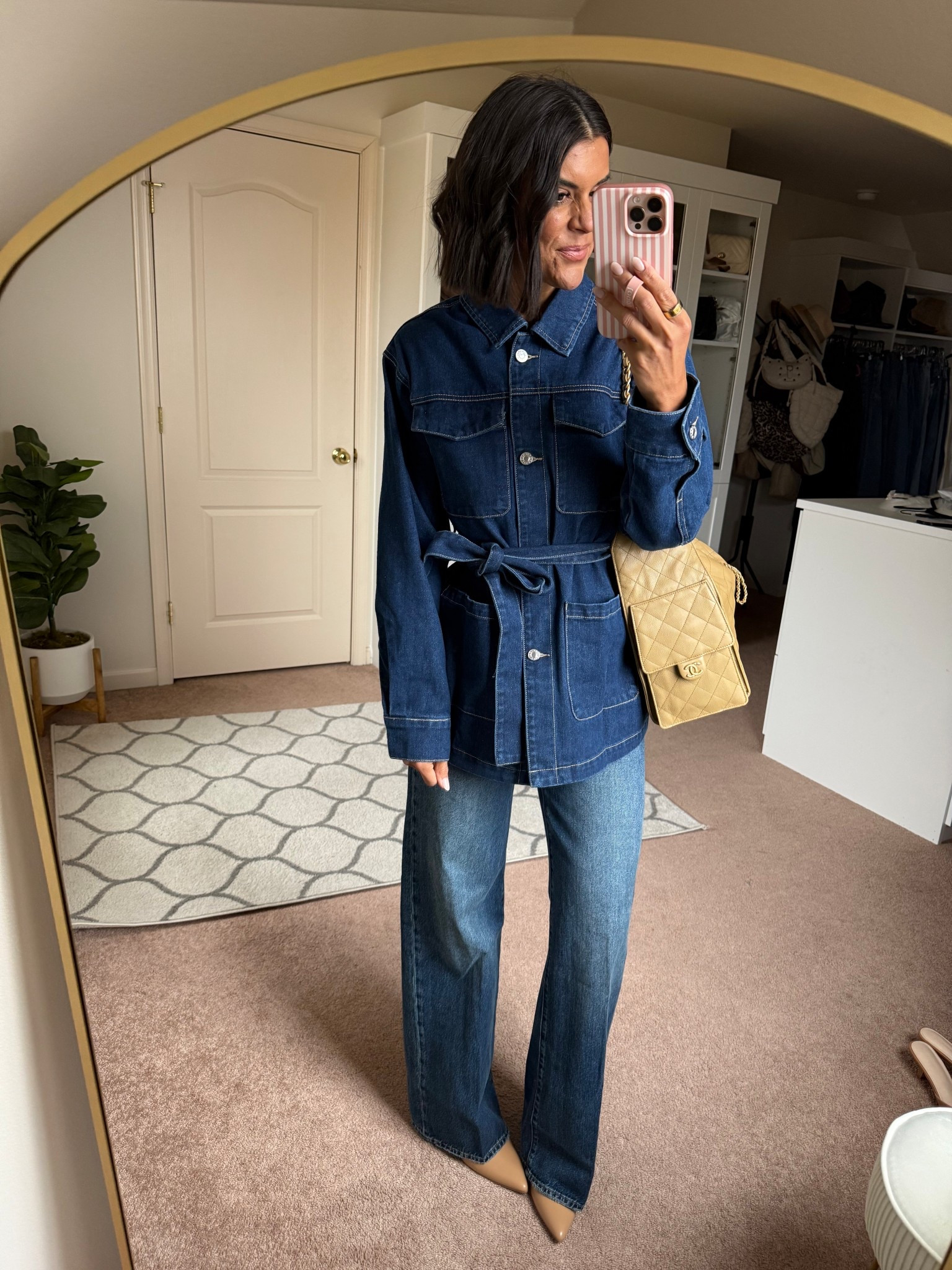 Today’s fit- size small in jacket Levi jeans tts (go up if in between)

#LTKSeasonal