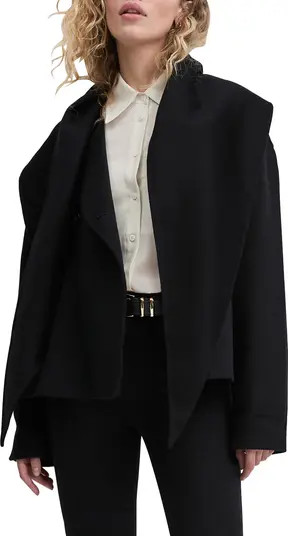Favorite Daughter The Jamie Wool Blend Scarf Coat | Nordstrom | Nordstrom