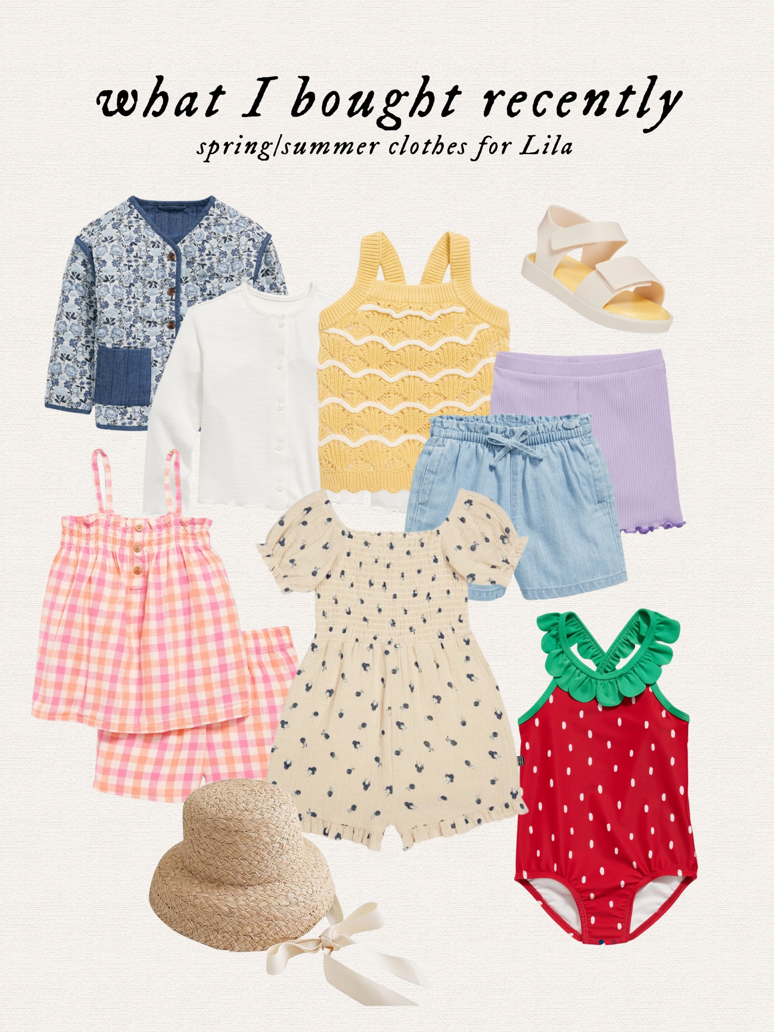Old navy and Walmart toddler girl spring and summer clothes!! 

#LTKbaby #LTKkids #LTKSpringSale