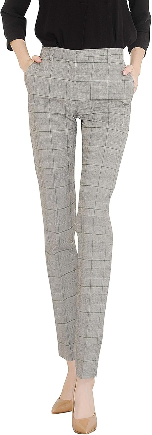 Marycrafts Women's Office Work Dress Slacks Pants Trousers Tall | Amazon (US)