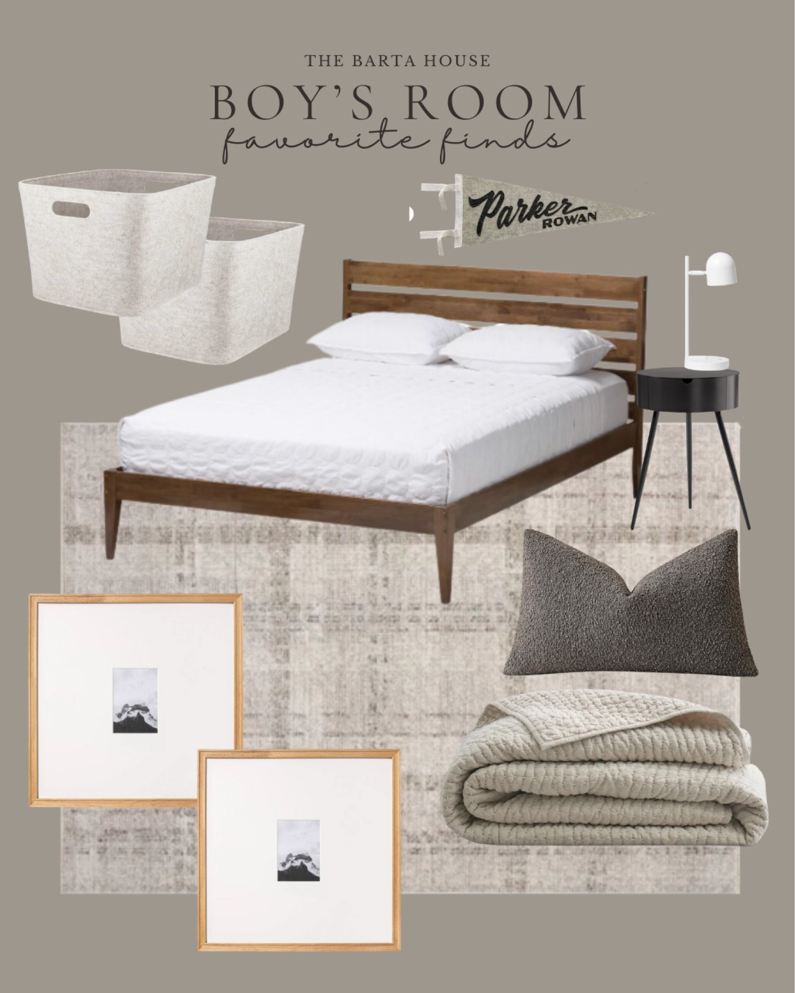 Neutral + simple boys room finds ✔️



#LTKfamily #LTKkids #LTKhome