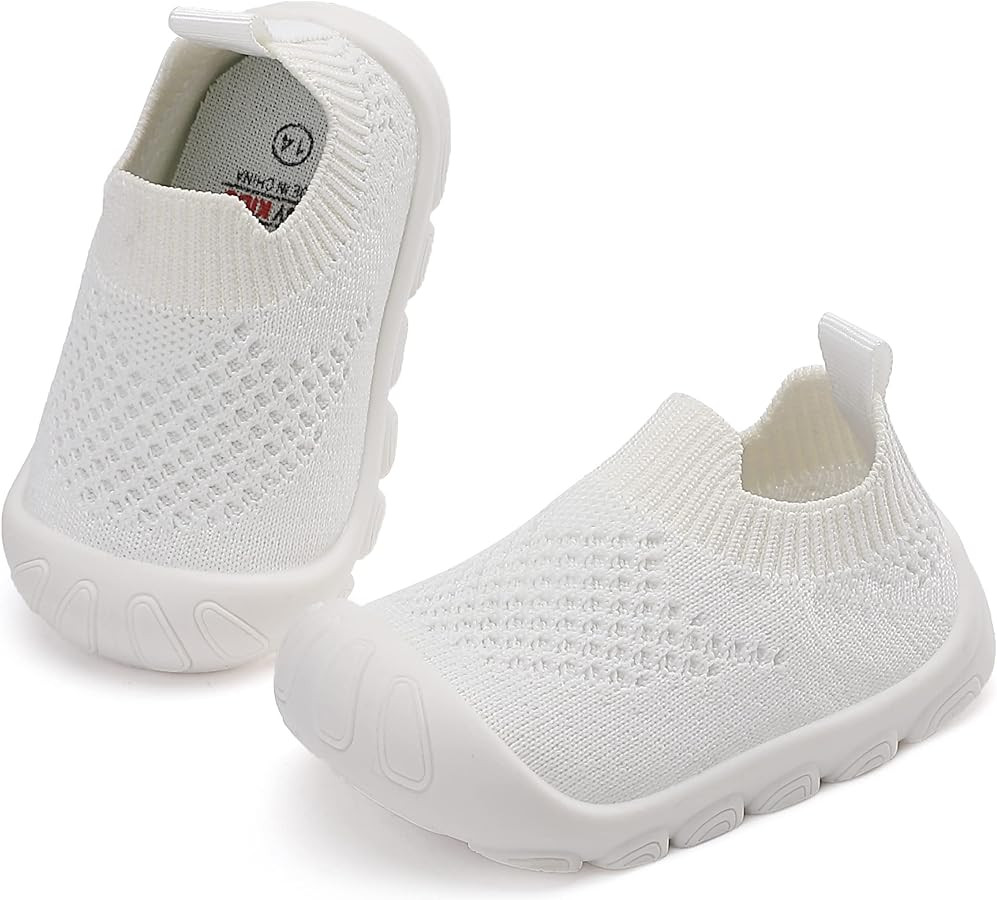 Baby Boy Girl Shoes Lightweight Breathable 6-36 Months Toddler Infant The First Walking Sneakers | Amazon (US)