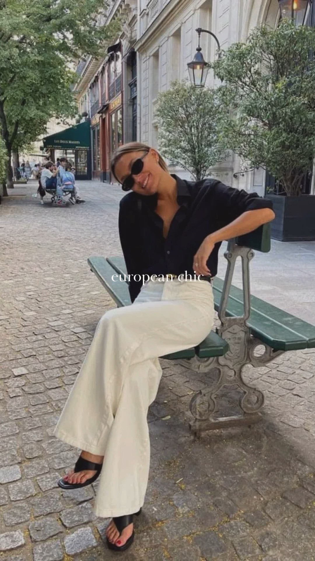 European chic = effortlessly put together 

 