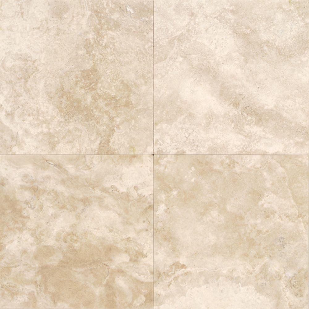 Daltile Travertine Torreo 16 in. x 16 in. Honed Natural Stone Floor and Wall Tile (10.68 sq. ft. / c | The Home Depot