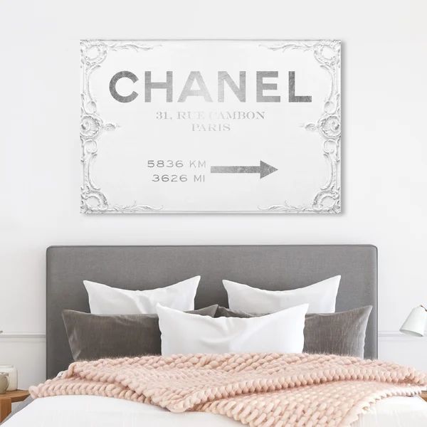 Fashion And Glam Couture Road Sign - Print | Wayfair North America