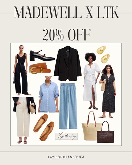 Madewell x LTK Sale 20% off in APP
All my favorite picks 

#LTKxMadewell #LTKOver40