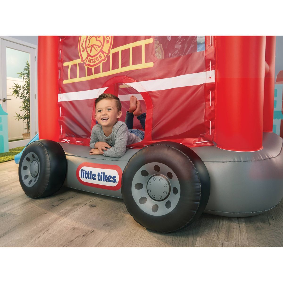 Little Tikes Inflatable Fire Truck Bounce | Target